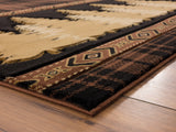 United Weavers Cottage Woodland Brown Rug - second angle view
