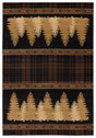 United Weavers Cottage Woodland Brown Rug - front view