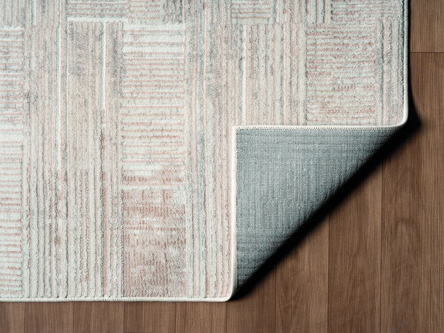 United Weavers Crockett Earthy Beige Rug - backing detail