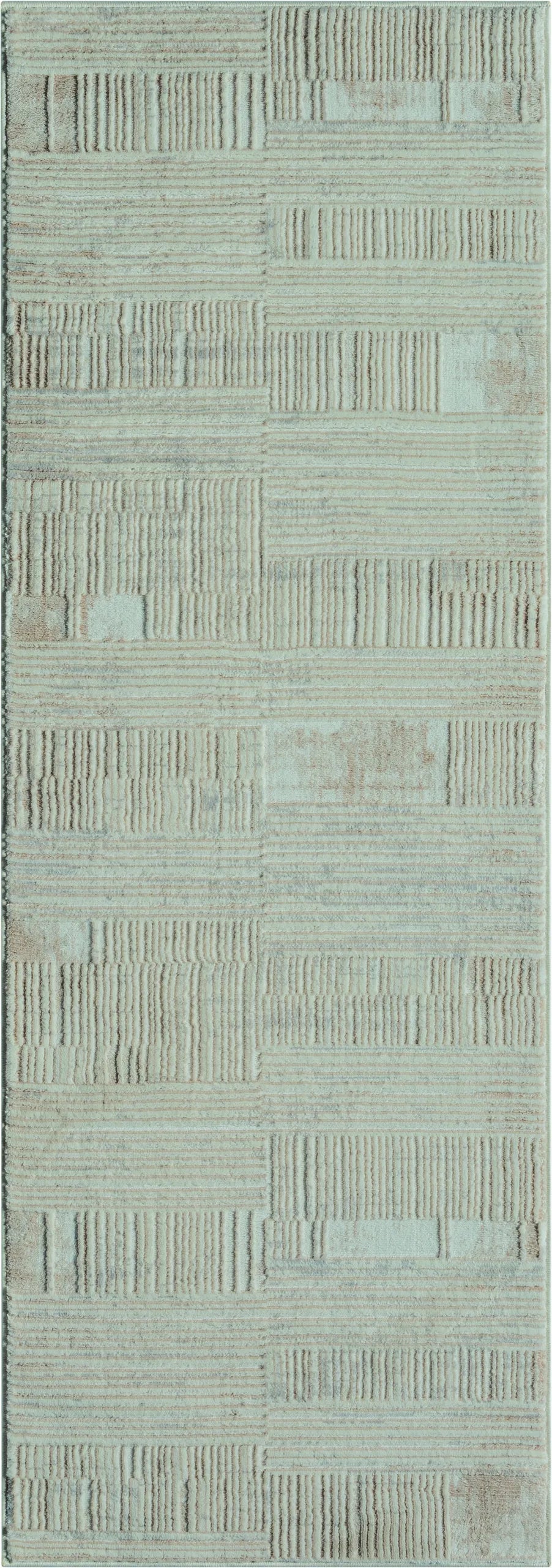 United Weavers Crockett Earthy Beige Rug - runner front view