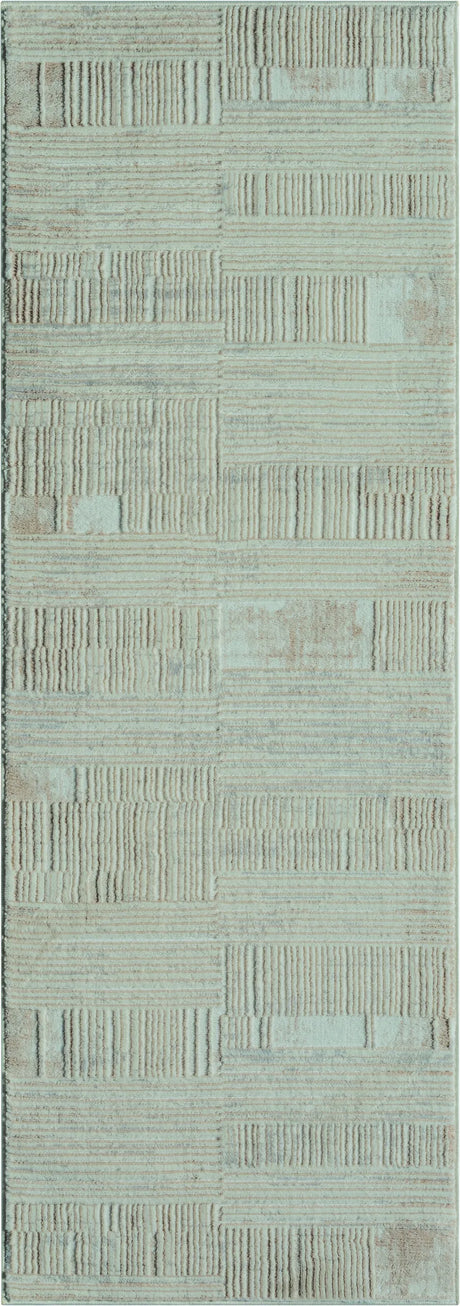 United Weavers Crockett Earthy Beige Rug - runner front view
