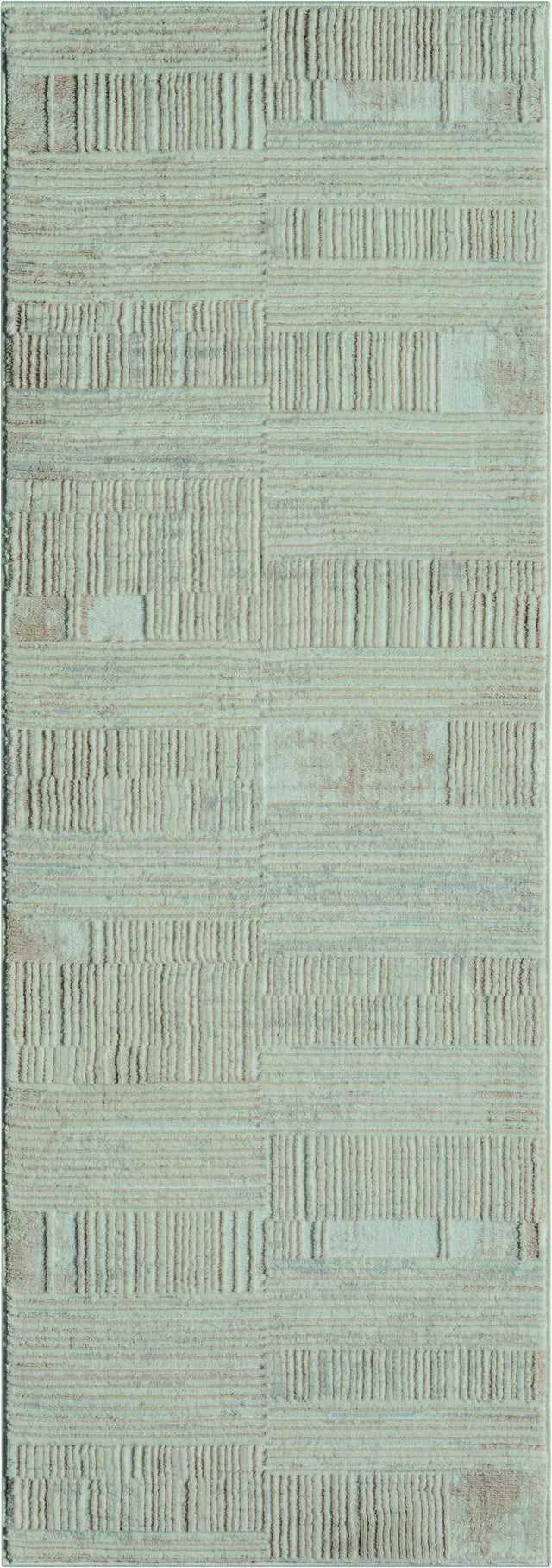 United Weavers Crockett Earthy Beige Rug - runner front view
