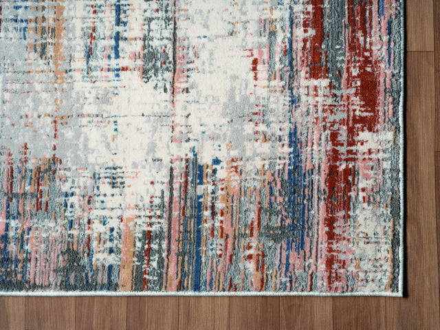 United Weavers Crockett Rustic Multi Rug - angle view