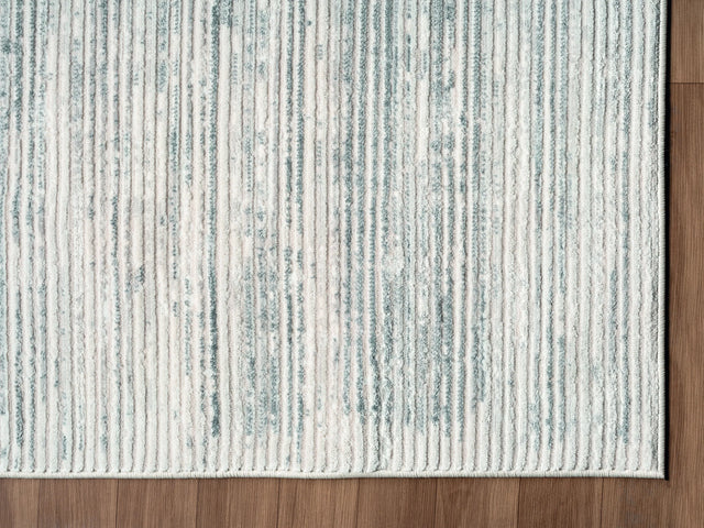 United Weavers Crockett Serene Grey Rug - angle view