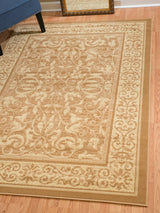 United Weavers Dallas Baroness Beige Rug - room scene