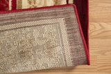 United Weavers Dallas Baroness Red Rug - backing detail