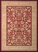 United Weavers Dallas Baroness Red Rug - front view