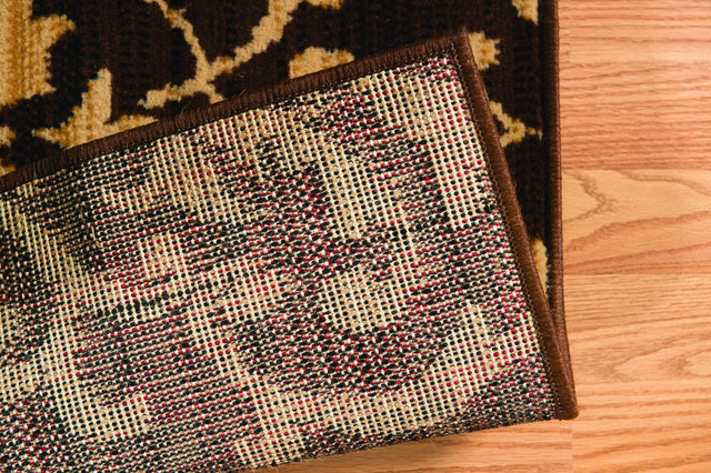 United Weavers Dallas Countess Brown Rug - backing detail