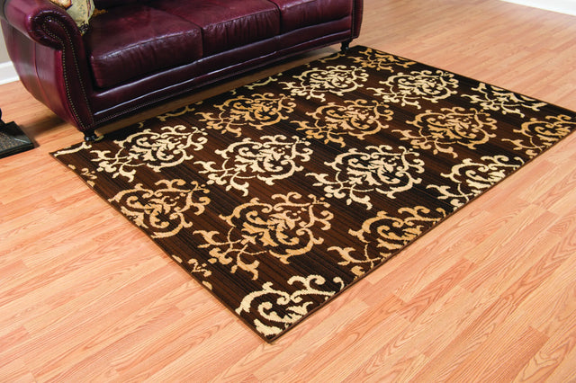 United Weavers Dallas Countess Brown Rug - room scene