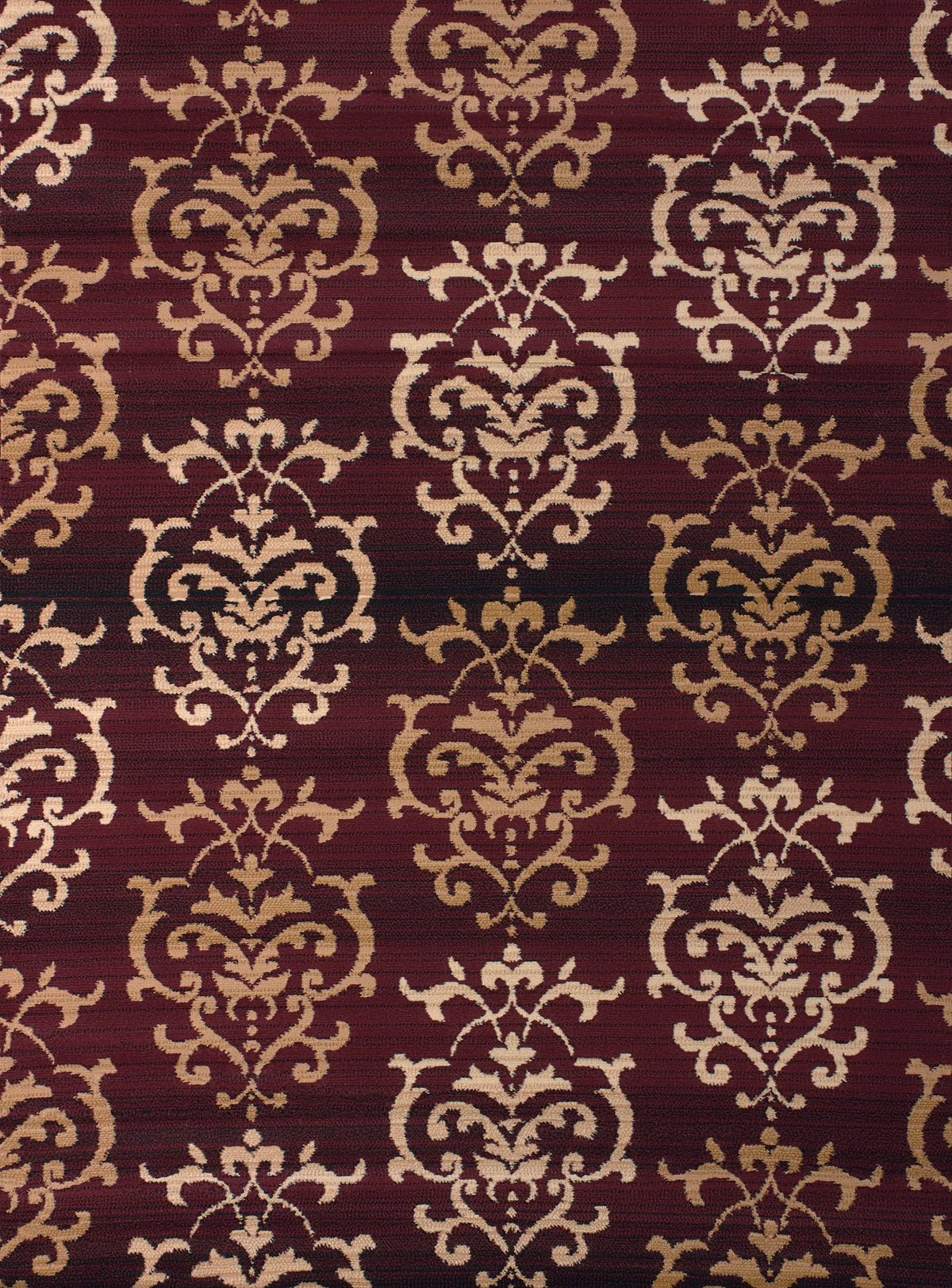 United Weavers Dallas Countess Burgundy Rug - front view