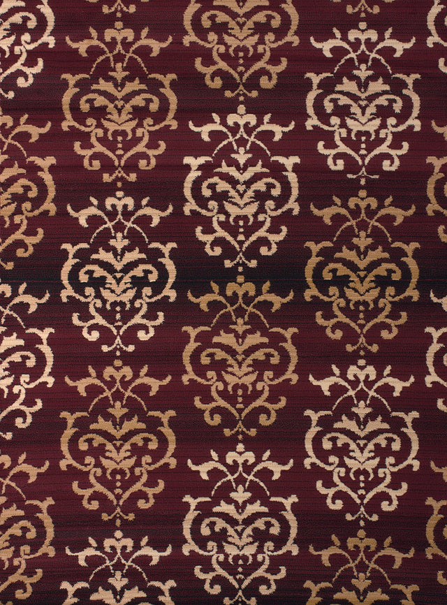 United Weavers Dallas Countess Burgundy Rug - front view