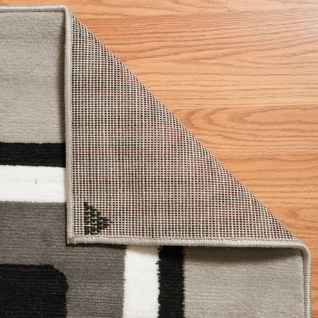 United Weavers Dallas Spaces Silver Rug - backing detail
