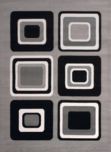United Weavers Dallas Spaces Silver Rug - front view