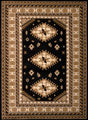 United Weavers Dallas Tres Black Rug - front view