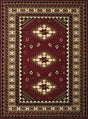 United Weavers Dallas Tres Burgundy Rug - front view