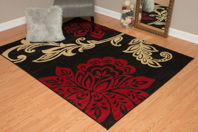 United Weavers Dallas Trouseau Red Rug - room scene