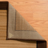 United Weavers Dallas Zoom Brown Rug - backing detail