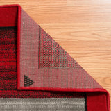 United Weavers Dallas Zoom Red Rug - backing detail