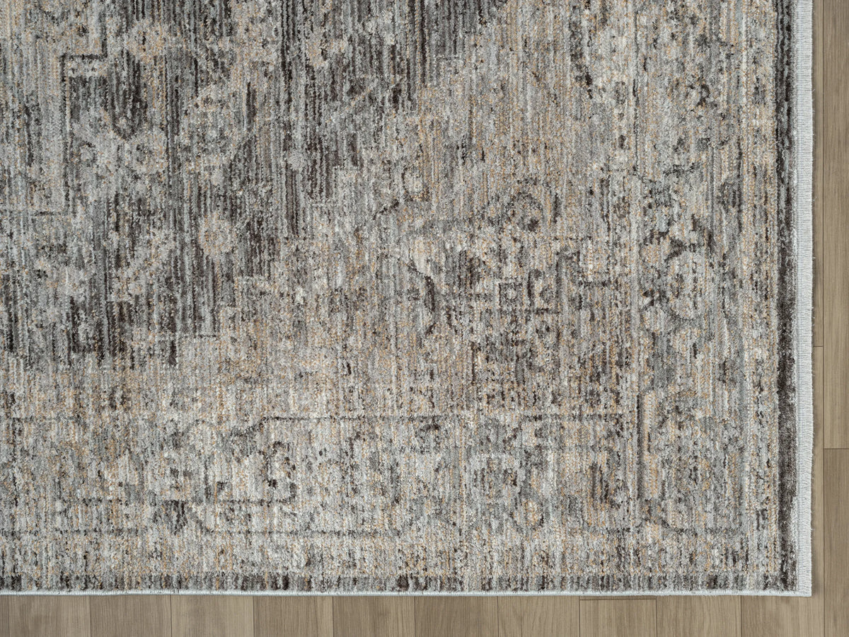 United Weavers Durango Nighthorse Brown Rug - angle view