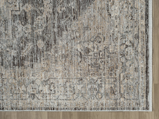 United Weavers Durango Nighthorse Brown Rug - angle view