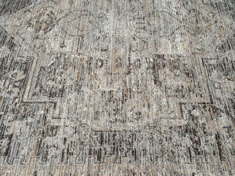 United Weavers Durango Nighthorse Brown Rug - close-up detail