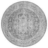 United Weavers Durango Nighthorse Brown Rug - round front view
