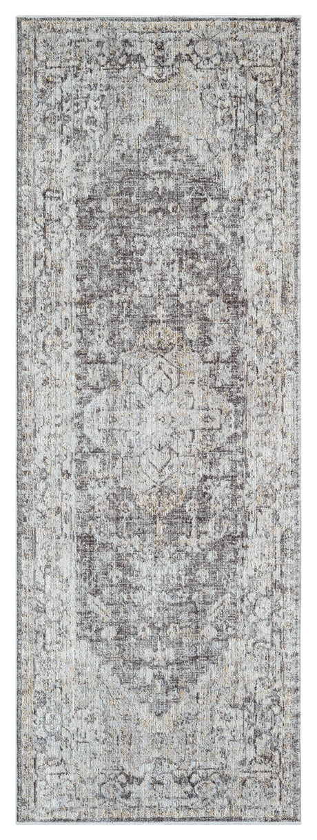 United Weavers Durango Nighthorse Brown Rug - runner front view