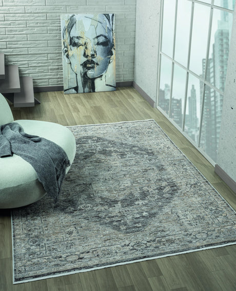 United Weavers Durango Nighthorse Brown Rug - room scene