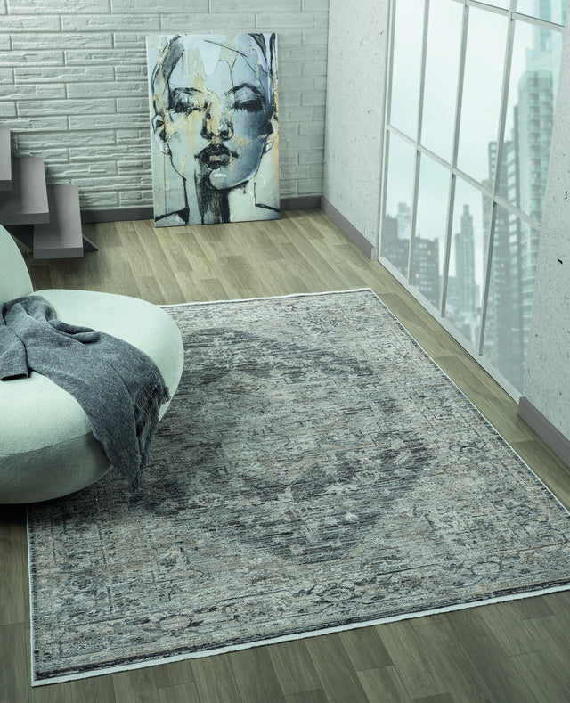 United Weavers Durango Nighthorse Brown Rug - room scene