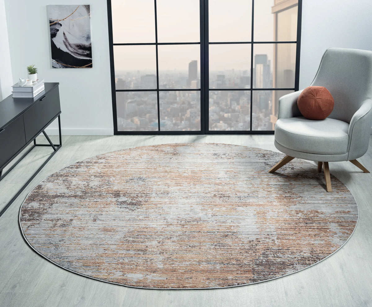 United Weavers Durango San Juan Multi Rug - round room scene