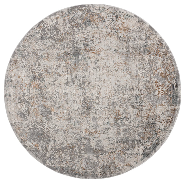 United Weavers Emojy Chi Wheat Rug - round front view