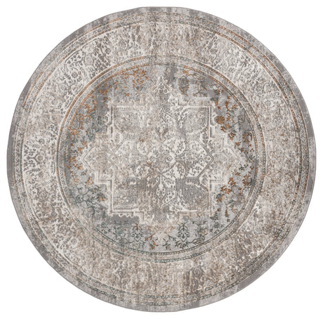 United Weavers Emojy Lola Multi Rug - round front view