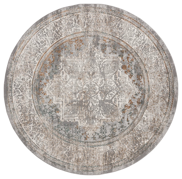 United Weavers Emojy Lola Multi Rug - round front view