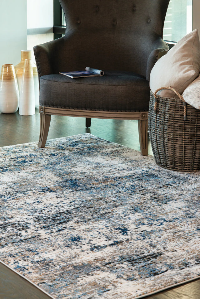United Weavers Eternity Barcelona Blue Rug - room scene