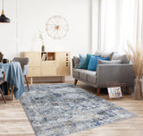 United Weavers Eternity Barcelona Blue Rug - second room scene