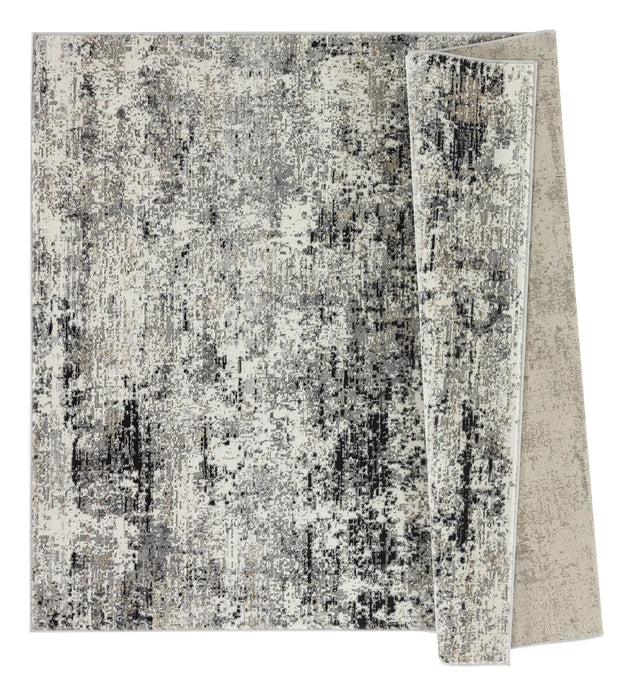 United Weavers Eternity Barcelona Charcoal Rug - backing detail