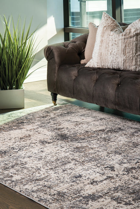 United Weavers Eternity Barcelona Charcoal Rug - room scene