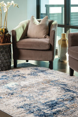 United Weavers Eternity Elixir Blue Rug - room scene