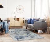 United Weavers Eternity Elixir Blue Rug - second room scene