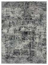United Weavers Eternity Elixir Charcoal Rug - front view