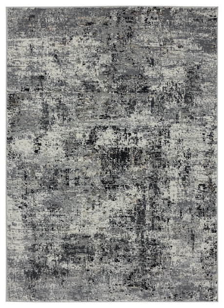 United Weavers Eternity Elixir Charcoal Rug - front view