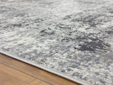 United Weavers Eternity Elixir Charcoal Rug - pile height detail