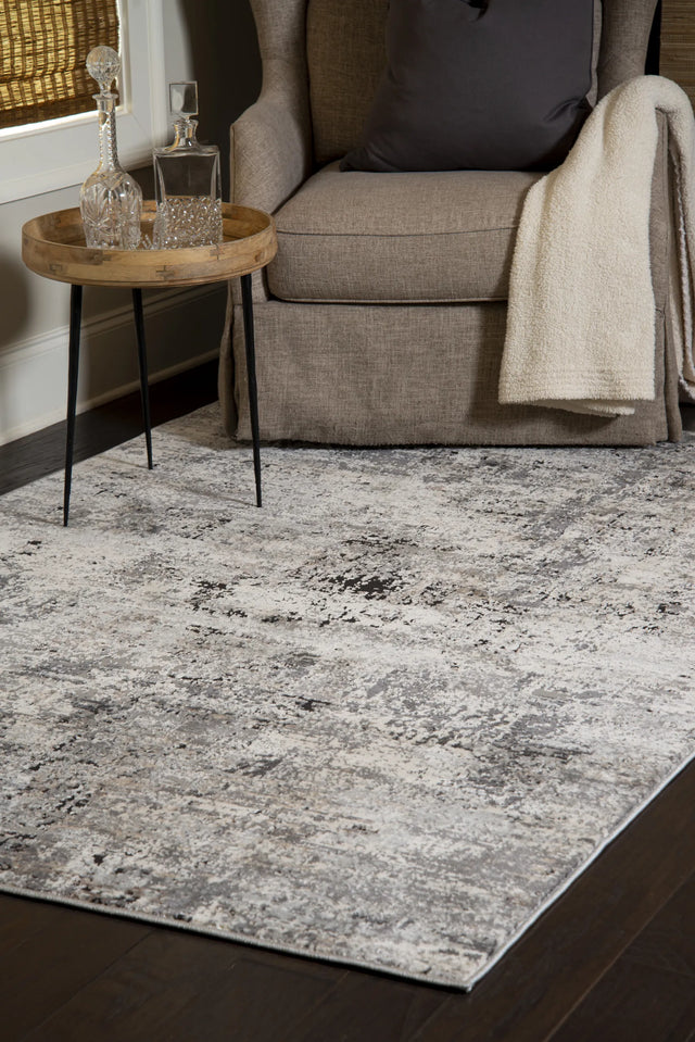 United Weavers Eternity Elixir Charcoal Rug - room scene