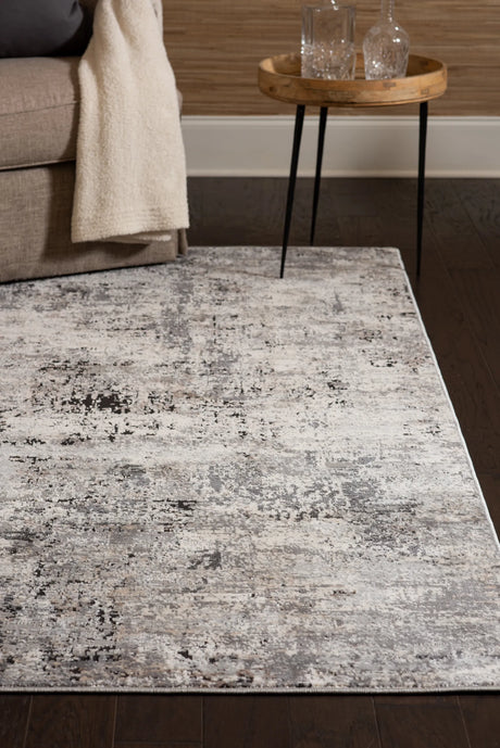 United Weavers Eternity Elixir Charcoal Rug - third room scene
