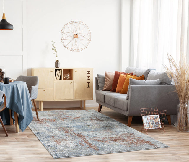 United Weavers Eternity Elixir Crimson Rug - second room scene