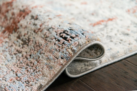 United Weavers Eternity Elixir Crimson Rug - side close-up detail