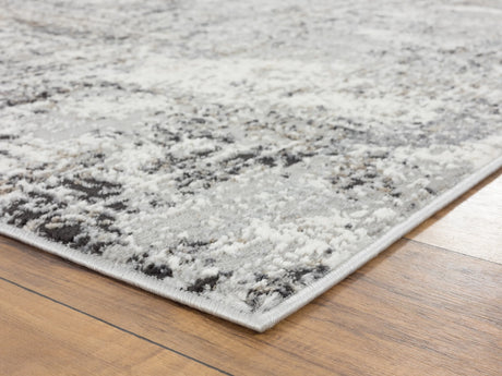 United Weavers Eternity Mizar Charcoal Rug - angle view