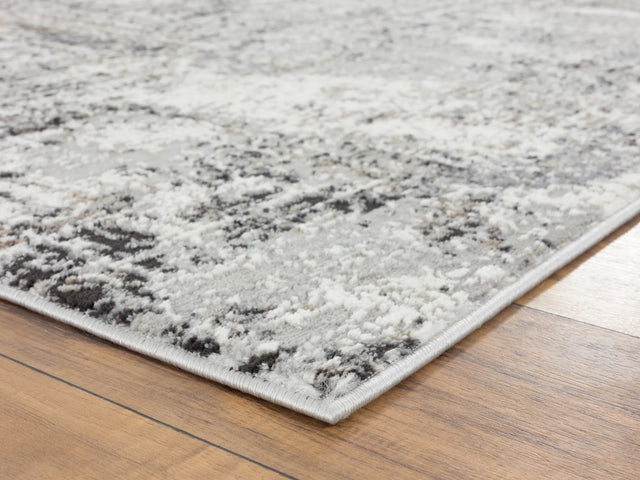 United Weavers Eternity Mizar Charcoal Rug - angle view