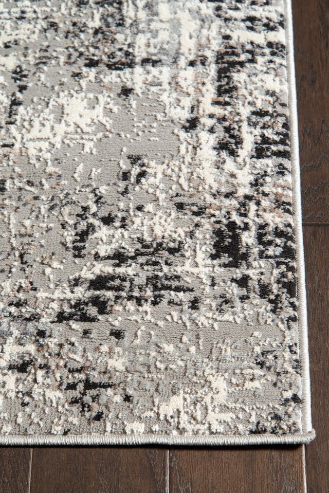United Weavers Eternity Mizar Charcoal Rug - second angle view