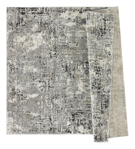 United Weavers Eternity Mizar Charcoal Rug - backing detail
